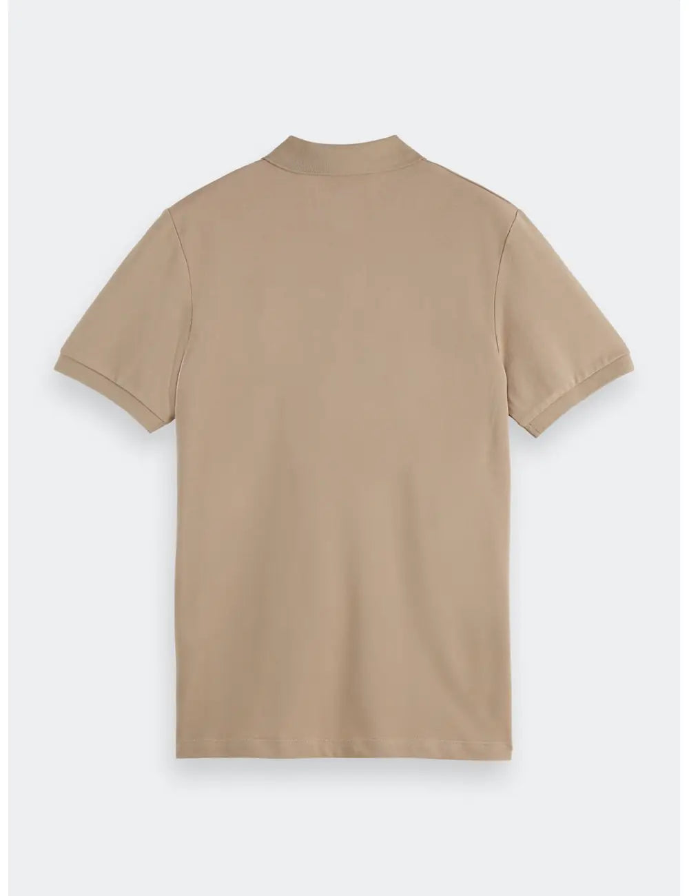 Regular Fit Polo flat lay back view by Scotch & Soda