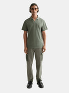 Garment-Dyed Pique Relaxed Fit Pocket Polo - Scotch & Soda