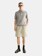 Knitted Tone On Tone Striped Regular Fit Polo - Scotch & Soda