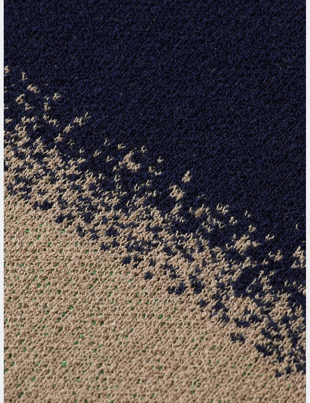 Knitted Degrade Polo detail view by Scotch & Soda