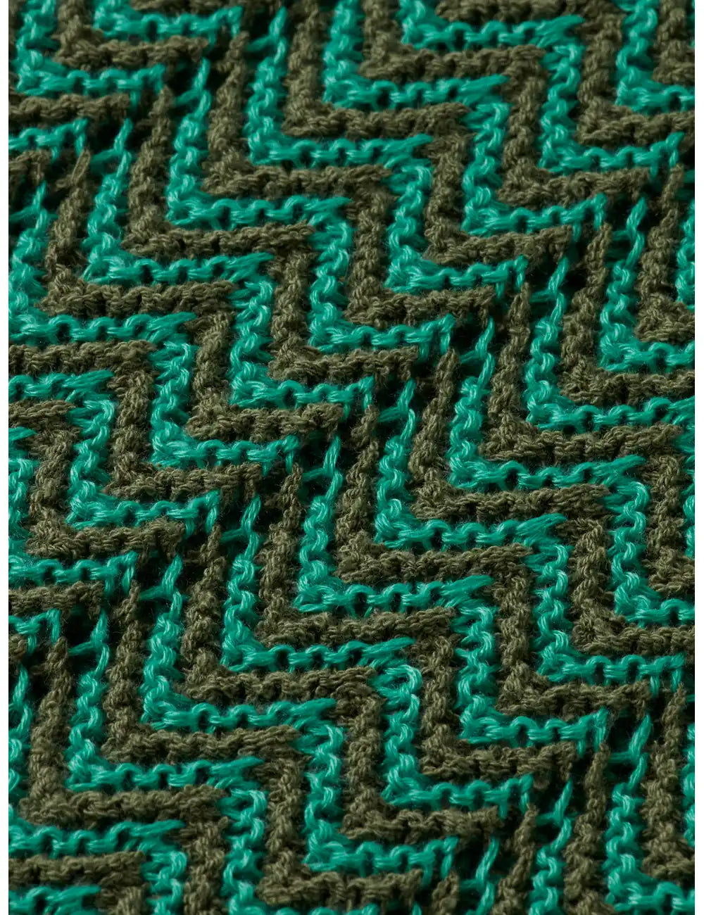 Knitted V Neck Polo detail view by Scotch & Soda