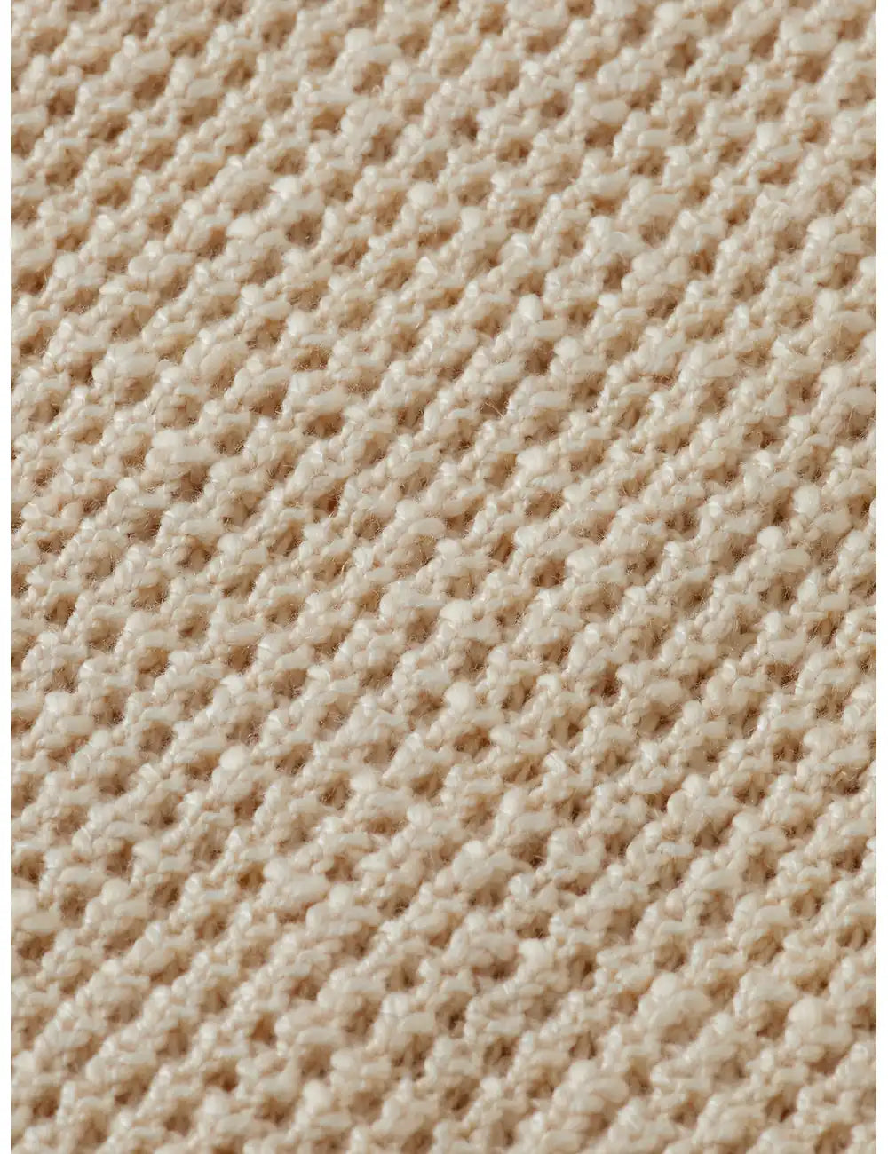 Waffle Stitch Dropped Shoulder detail view by Scotch & Soda
