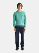 Seasonal core - Regular-fit ecovero blend crewneck - Scotch & Soda