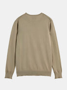 Neps Wool Blend Pullover back view showing fit and finish by Scotch & Soda