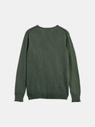 Neps Wool Blend Pullover back view showing fit and finish by Scotch & Soda