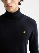 ecovero-blend-turtleneck-sweater detail shot by Scotch & Soda