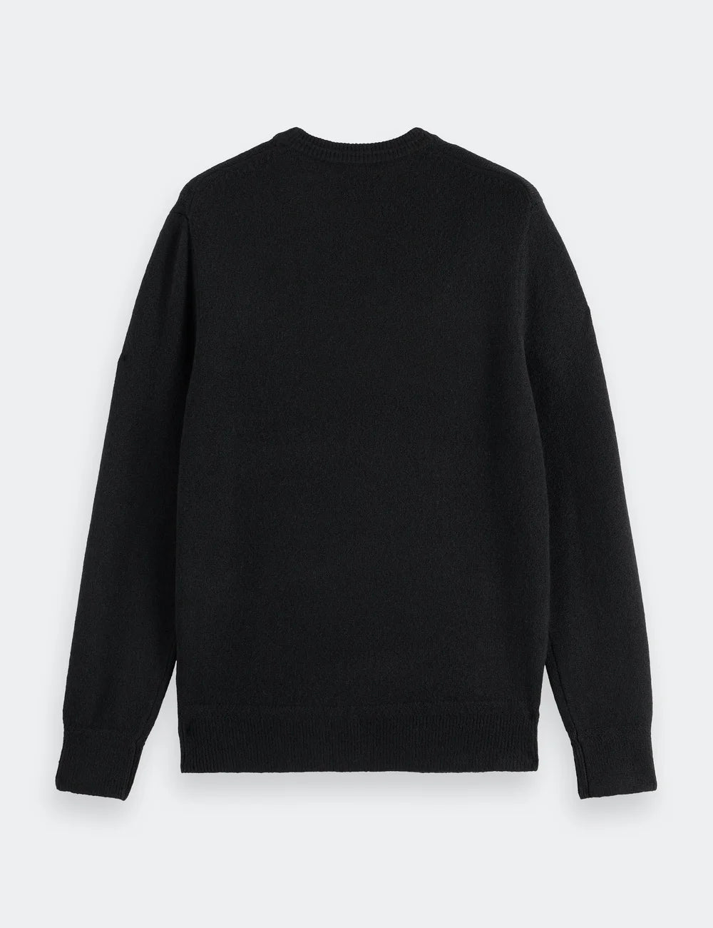 Soft Knit Crew Neck flat lay back view by Scotch & Soda