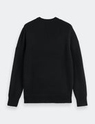 Soft Knit Crew Neck flat lay back view by Scotch & Soda