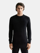 soft-knit-regular-fit-crew-neck front view by Scotch & Soda