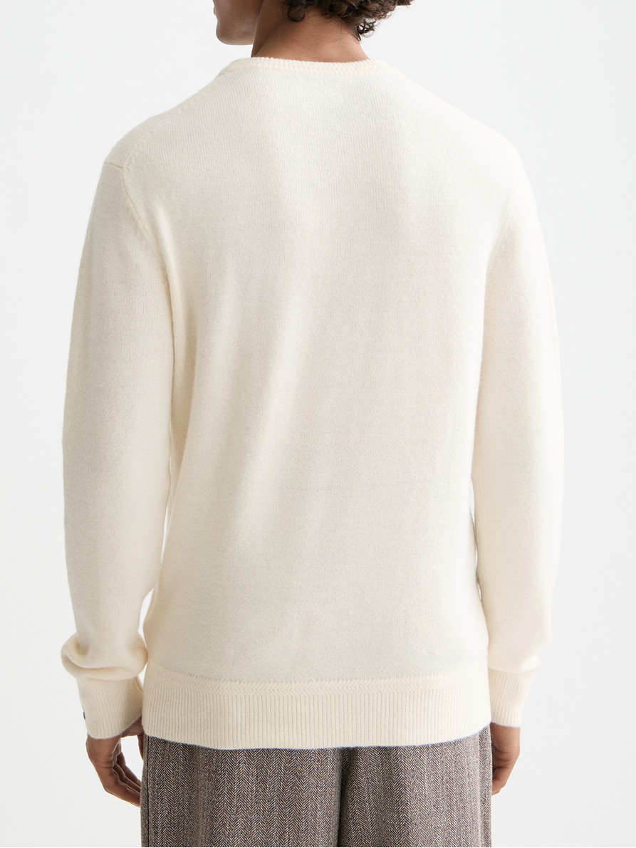 Soft knit regular fit crew neck