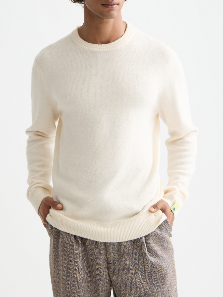 Soft knit regular fit crew neck