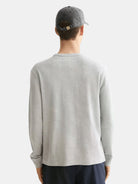 waffle-t-shirt-ls back view by Scotch & Soda