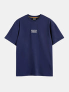 relaxed-fit-cross-stitch-artwork-t-shirt front view by Scotch & Soda