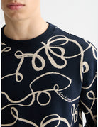 Aop Sweatshirt detail view by Scotch & Soda