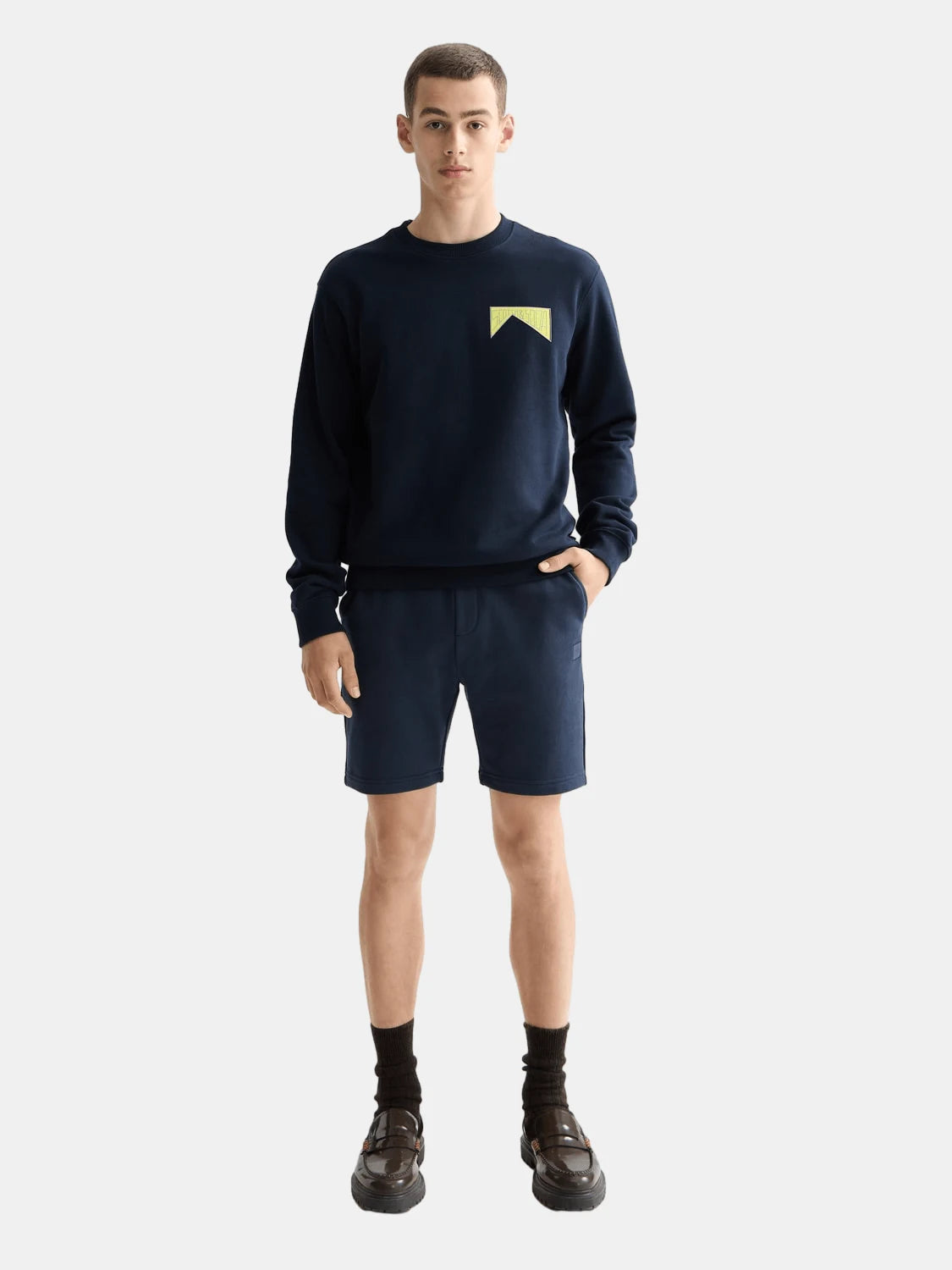 Front + Back Artwork Sweatshirt - Scotch & Soda