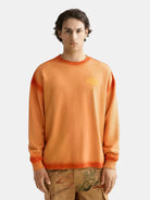 wash-gd-artwork-sweatshirt front view by Scotch & Soda