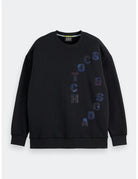 Loose Fit Sweatshirt flat lay front view by Scotch & Soda