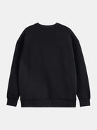 loose-fit-applique-sweatshirt back view by Scotch & Soda