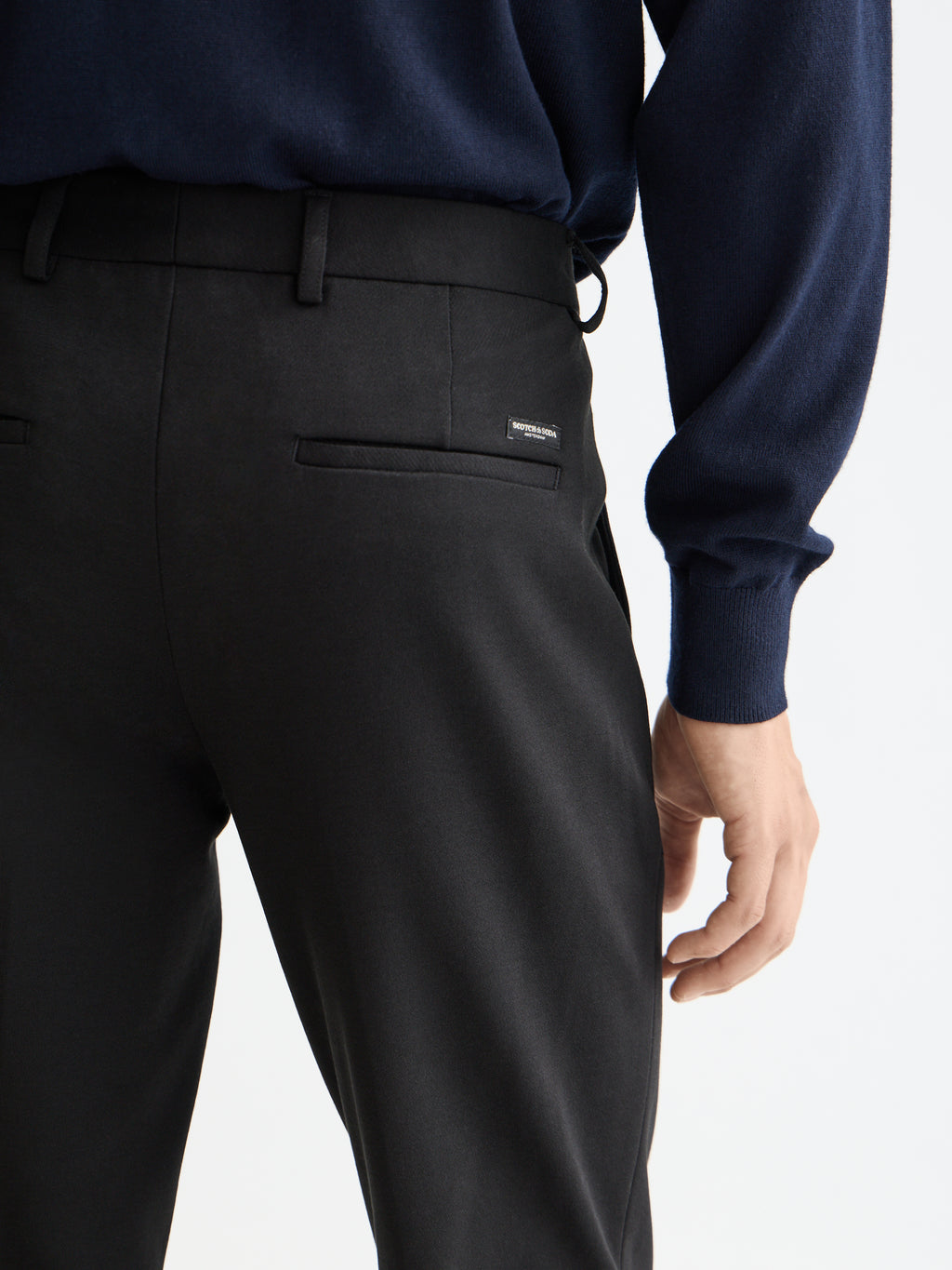 Mott tailored knitted yarn dyed chino
