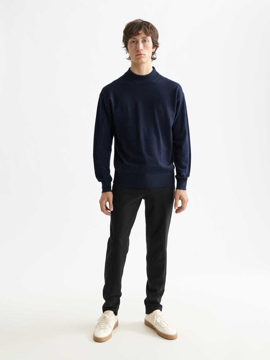 Mott tailored knitted yarn dyed chino