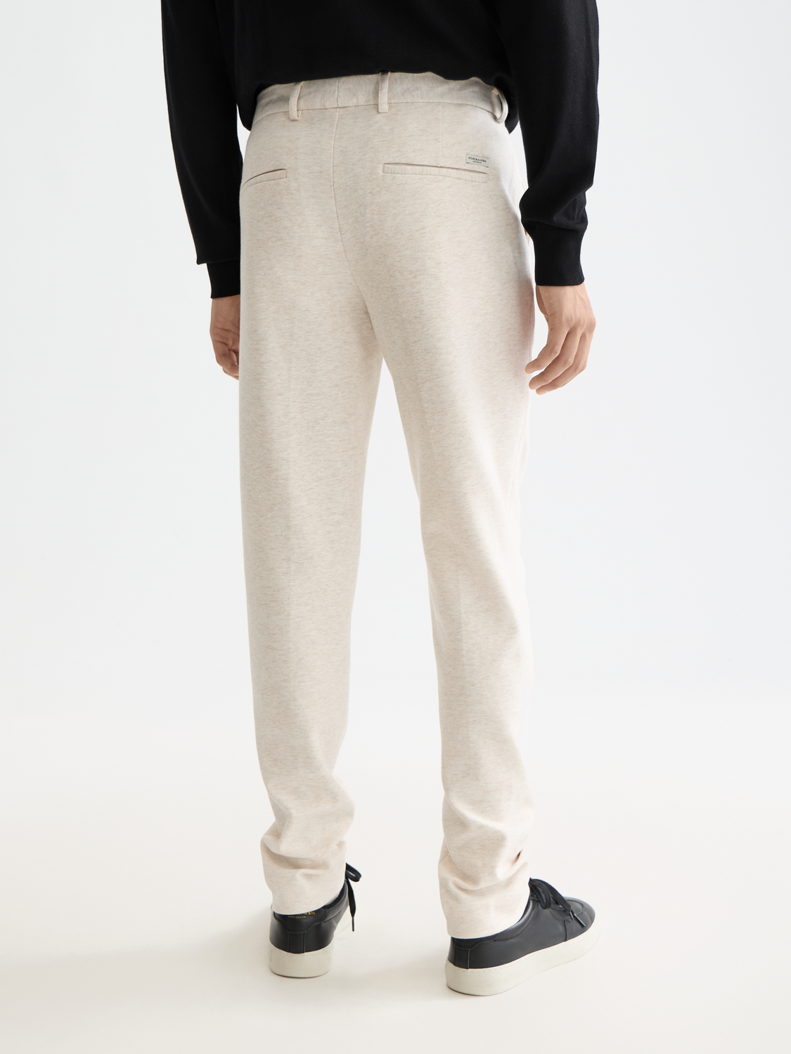 Mott tailored knitted yarn dyed chino