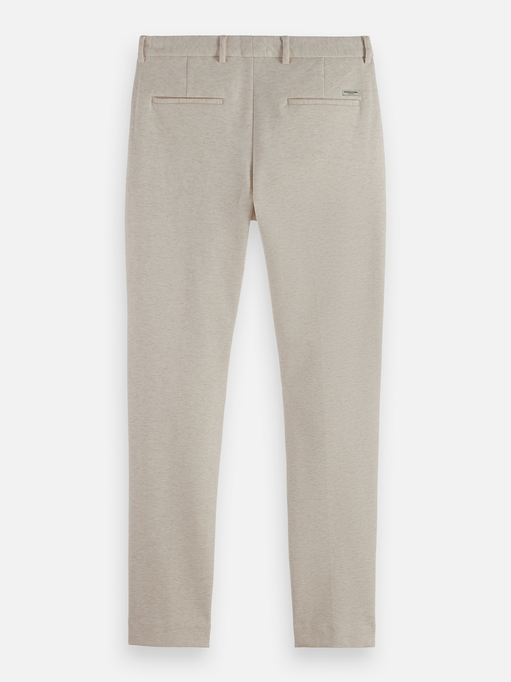 Mott tailored knitted yarn dyed chino