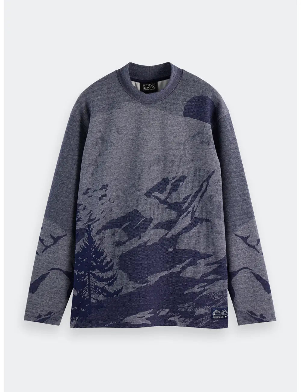 Relaxed Fit Knit flat lay front view by Scotch & Soda