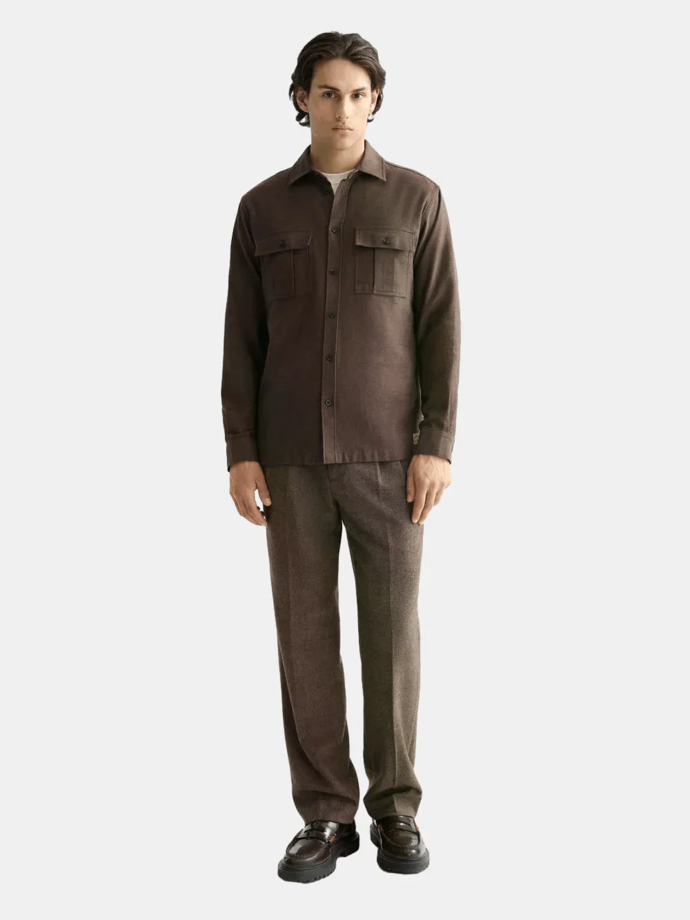 Melange Relaxed-Fit Shirt - Scotch & Soda