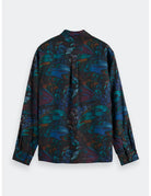 Printed Relaxed Shirt flat lay back view by Scotch & Soda