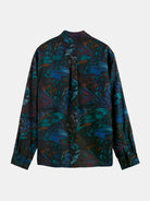 printed-relaxed-fit-shirt back view by Scotch & Soda