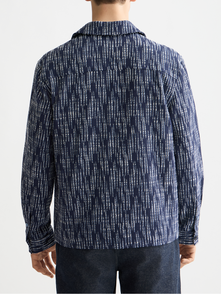 Jacquard overshirt