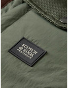 Hooded Puffer Vest detail shot of fabric and craftsmanship by Scotch & Soda