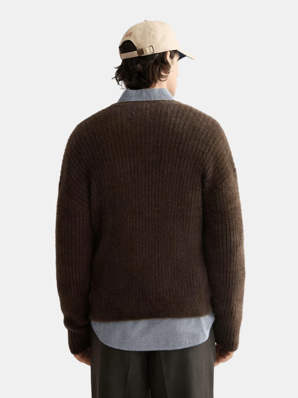 hairy-cardigan back view by Scotch & Soda