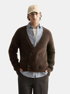 hairy-cardigan front view by Scotch & Soda