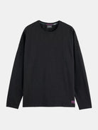 relaxed-fit-jacquard-knit-t-shirt front view by Scotch & Soda