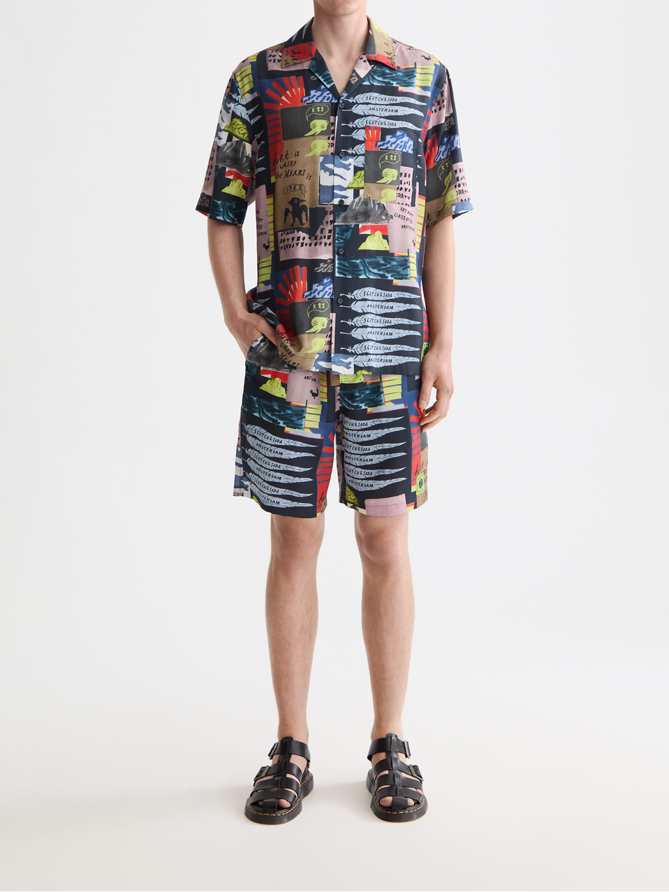 Fave printed bermuda shorts
