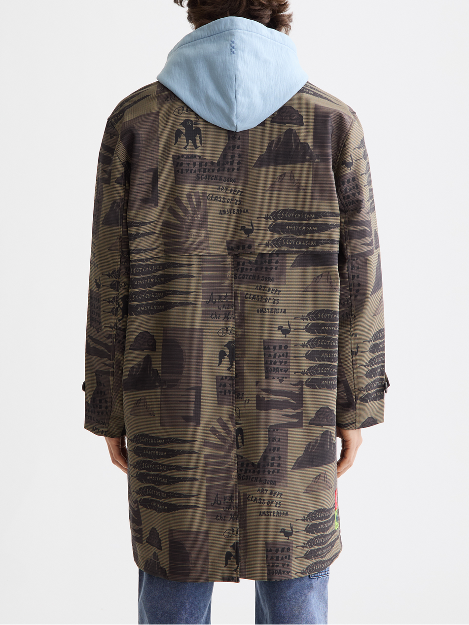 Collage car coat