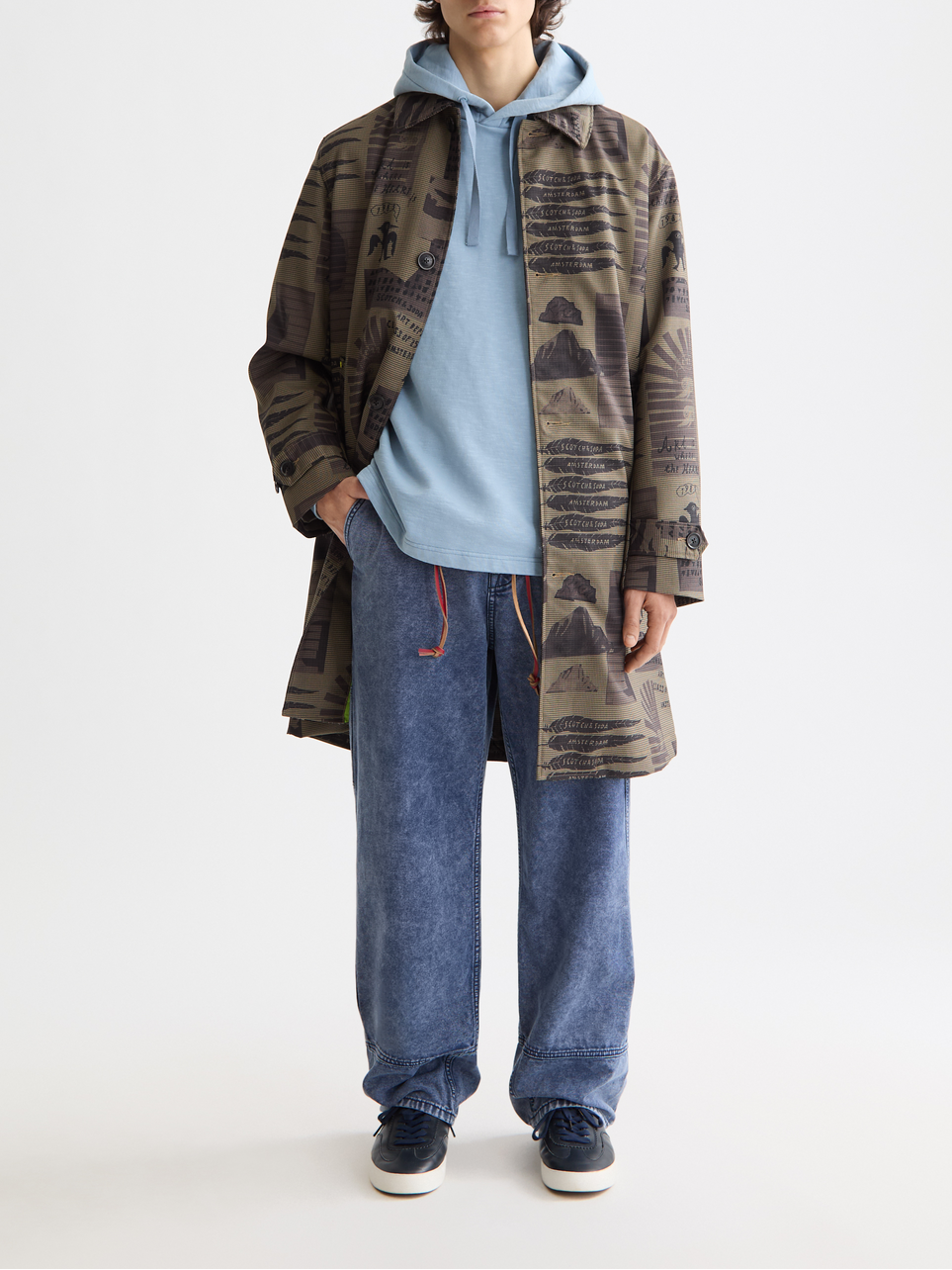 Collage car coat