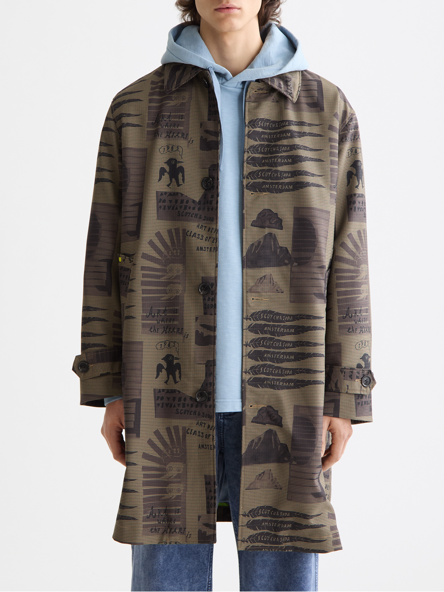 Collage car coat