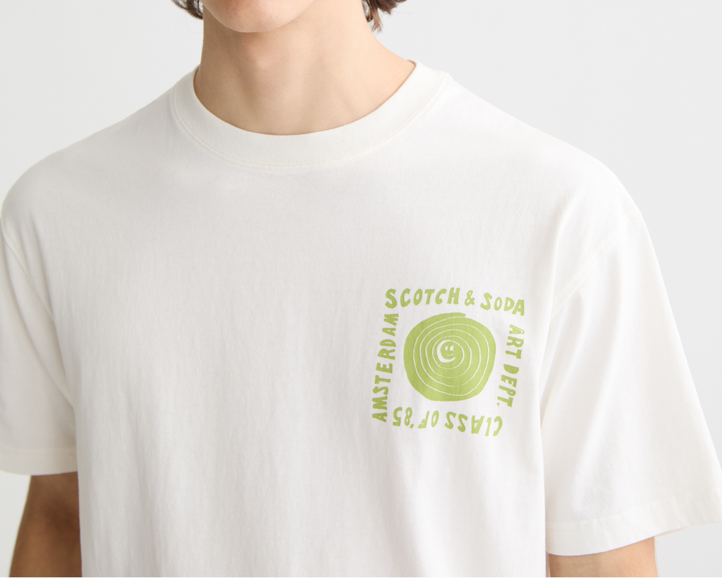 washed artwork t-shirt