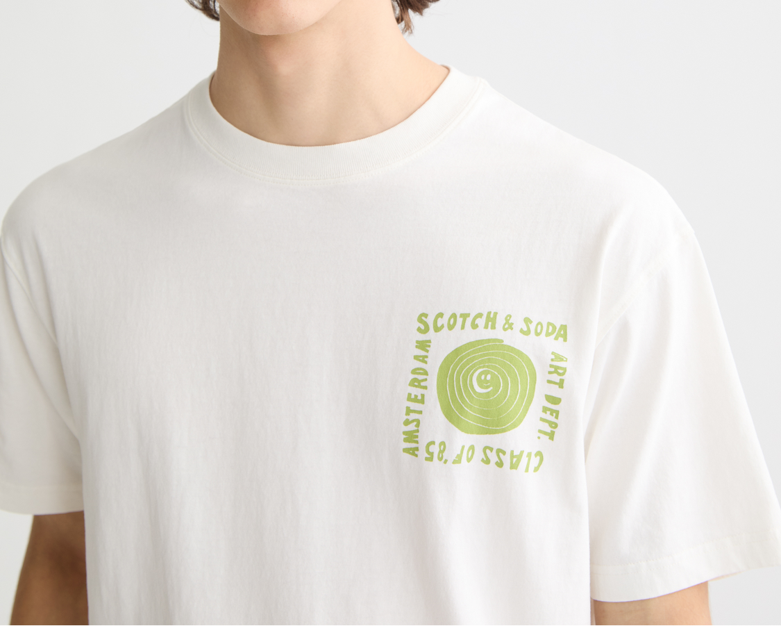 washed artwork t-shirt
