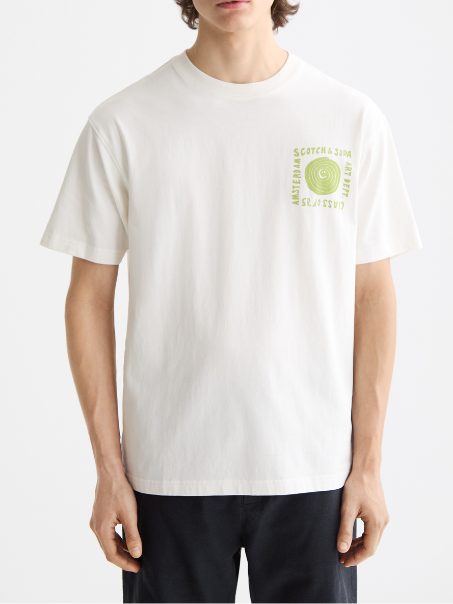 washed artwork t-shirt