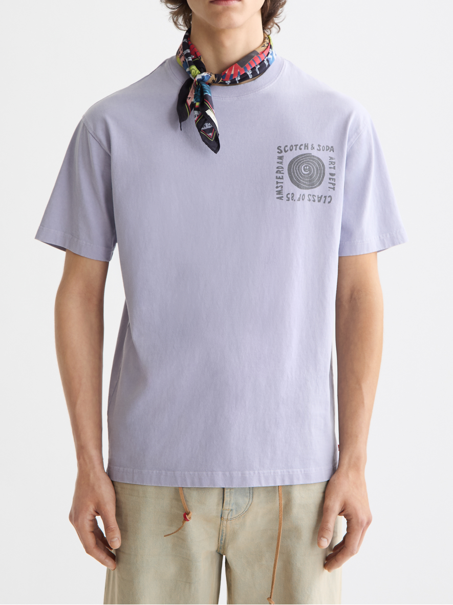 washed artwork t-shirt