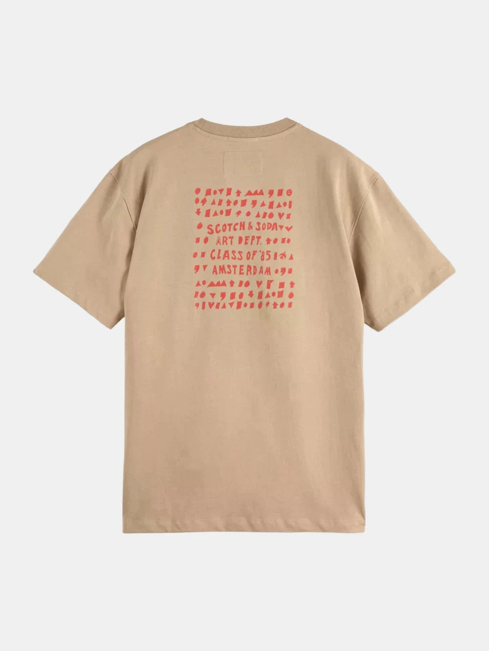 relaxed-fit-artwork-t-shirt detail view by Scotch & Soda