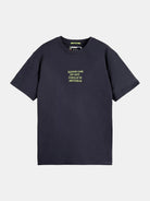 relaxed-fit-artwork-t-shirt-1 back view by Scotch & Soda