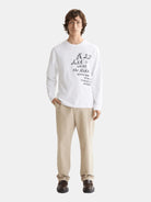 Relaxed-fit long-sleeved artwork t-shirt - Scotch & Soda
