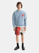 Relaxed-fit washed artwork sweatshirt - Scotch & Soda