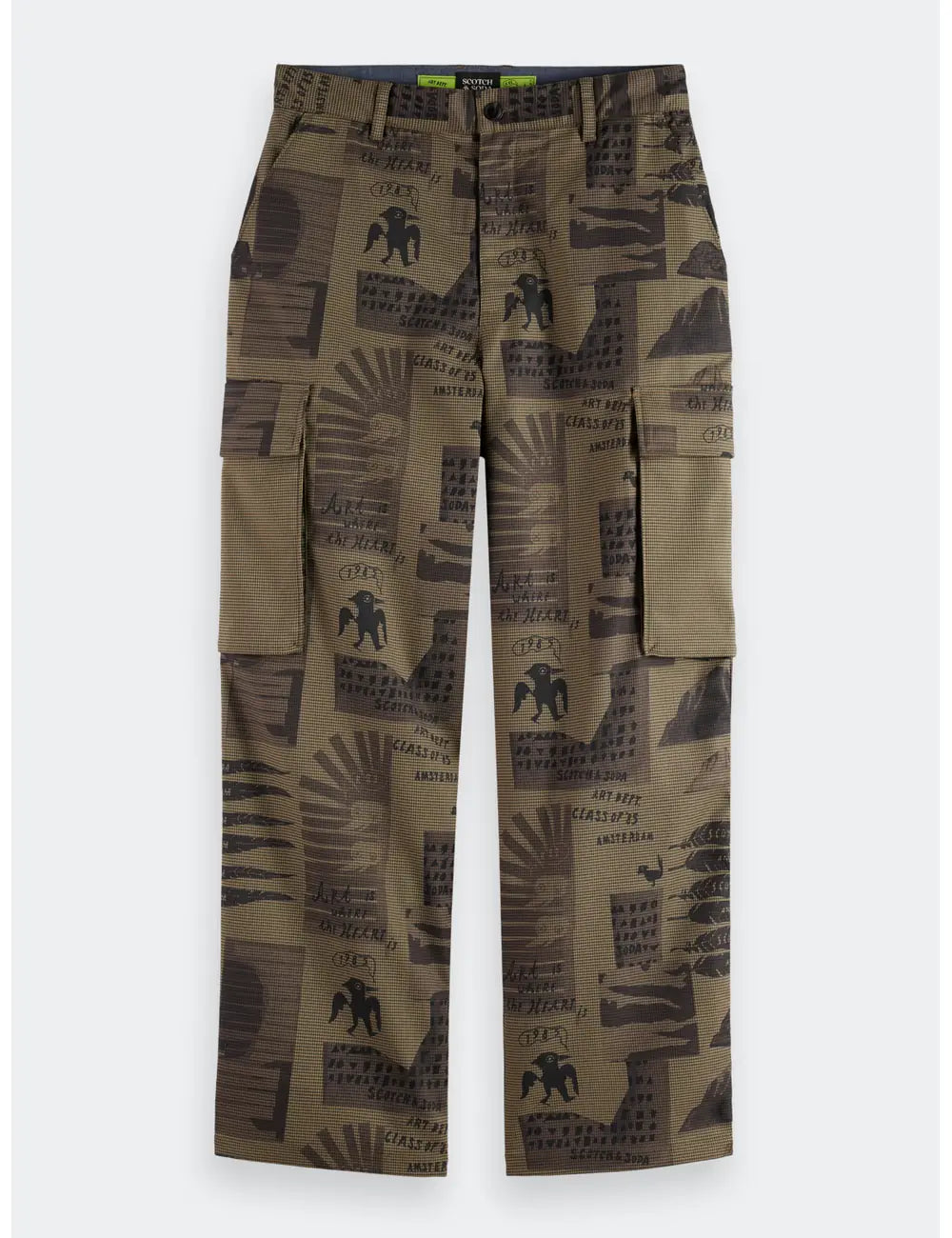 Baggy Cargo Pants alternate angle by Scotch & Soda