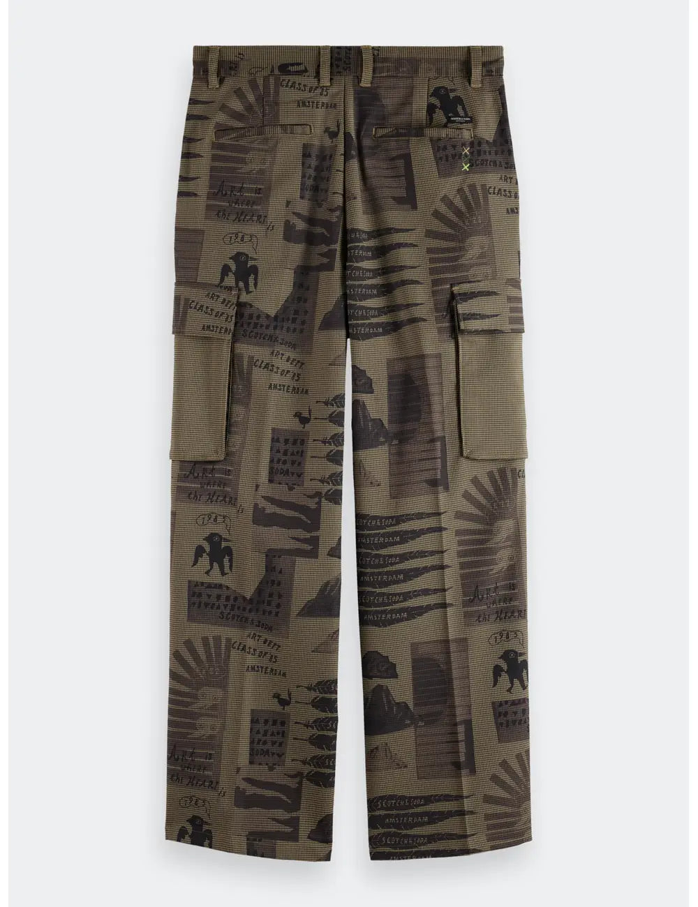 Baggy Cargo Pants detail shot by Scotch & Soda