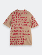 Jacquard Knitted Shirt detail shot showing fabric and craftsmanship by Scotch & Soda